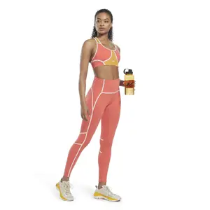 Brassière rembourré femme Reebok Lux Racer Colorblocked image-3