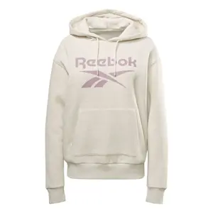 Women's zipped fleece sweatshirt with logo Reebok Identity image-0