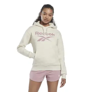 Women's zipped fleece sweatshirt with logo Reebok Identity image-1