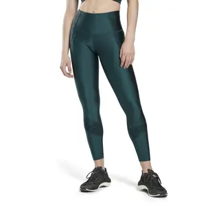 Legging taille haute femme Reebok Shiny Yoga Pose Scribble image-1
