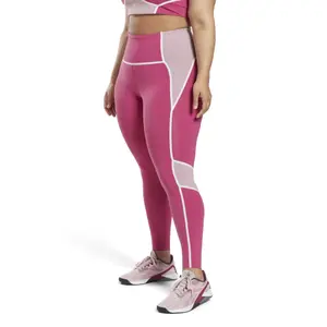 Legging taille haute femme Reebok Lux Colorblock GT image-1