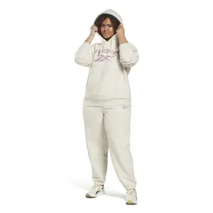 Sweatshirt à capuche polaire à logo Damen Reebok Identity GT image-2