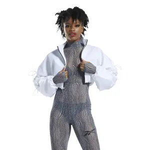 Crop top-jakke til kvinder Reebok Cardi B image-3