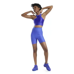 Tank top til kvinder Reebok Cardi B One-Shoulder image-3