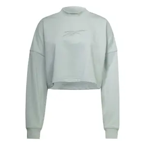 Rundhals-Sweatshirt aus Strick für Damen Reebok Studio Vector Knit Crew image-0