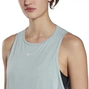 Damski długi tank top Reebok Yoga image-4