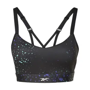 Plettet bh til kvinder Reebok Lux Multi-Colored image-0