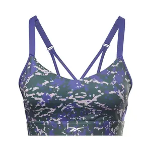 Brassière à bretelles femme Reebok Lux Speckle Modern Safari image-0