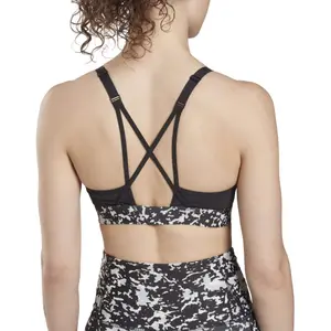 Brassière à bretelles femme Reebok Lux Speckle Modern Safari image-5