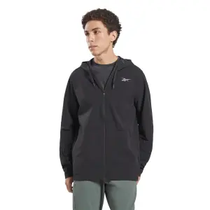 Jaqueta impermeável tecida com fecho éclair Reebok Performance image-0