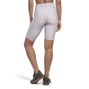 Women's printed high waist thighs Reebok Lux Bold Modern Safari image-3