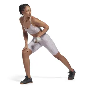 Women's printed high waist thighs Reebok Lux Bold Modern Safari image-2