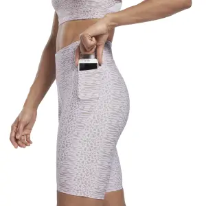 Women's printed high waist thighs Reebok Lux Bold Modern Safari image-5