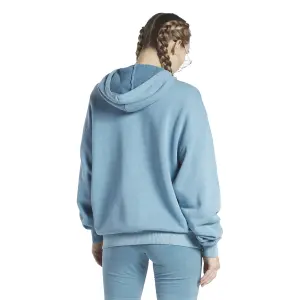 Lang oversized sweatshirt med hætte til kvinder Reebok Classics Natural Dye image-3