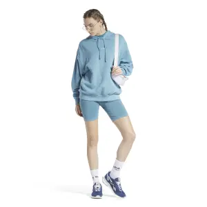 Lang oversized sweatshirt med hætte til kvinder Reebok Classics Natural Dye image-1