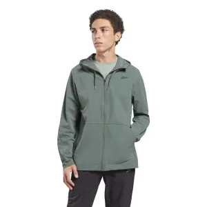 Chaqueta tejida impermeable con cremallera Reebok Performance image-0