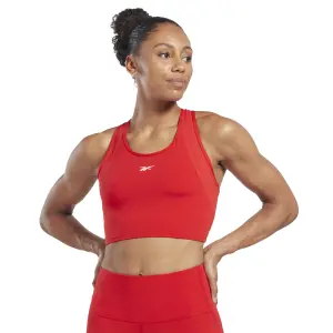 Damski krótki tank top Reebok Lux Perform image-1