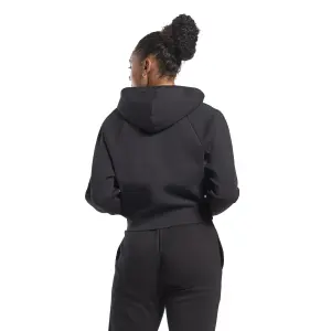 Sweatshirt à capuche zippé coton femme Reebok Dreamblend image-2