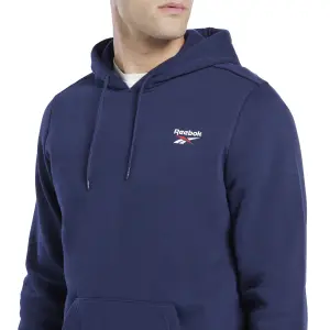 Fleece-sweatshirt med hætte Reebok Identity Over-The-Head image-4