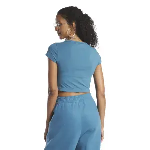 T-shirt donna crop top Reebok Classics image-3