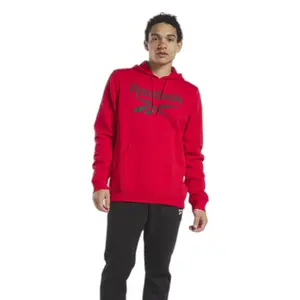 Sweatshirt à capuche molleton Reebok Identity Stacked Logo image-1