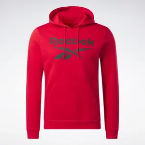 Sweatshirt à capuche molleton Reebok Identity Stacked Logo image-0