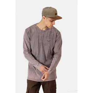Camiseta de manga larga Reell Natural Dyed OC image-1