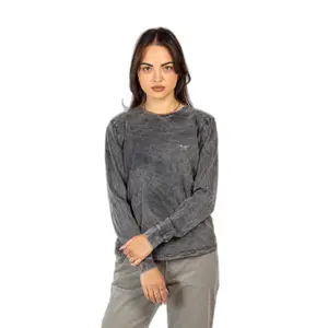 Camiseta de manga larga para mujer Reell Natural Dyed image-1