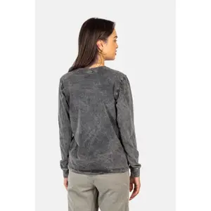 Camiseta de manga larga para mujer Reell Natural Dyed image-2