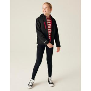 3-layer hooded jacket for kids Regatta Ablaze Softshell image-3