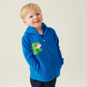 Sudadera con capucha y cremallera infantil Regatta Peppa Pig image-3