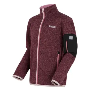 Fleece med dragkedja för barn Regatta Newhill image-2