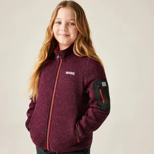 Fleece med dragkedja för barn Regatta Newhill image-2
