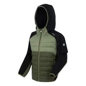 Casaco com capuz híbrido para criança Regatta Kielder IX image-1