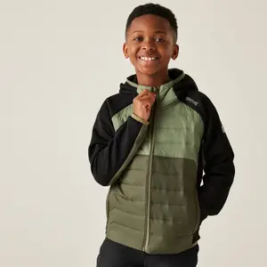 Casaco com capuz híbrido para criança Regatta Kielder IX image-2