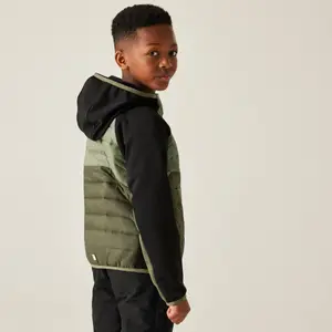 Casaco com capuz híbrido para criança Regatta Kielder IX image-4