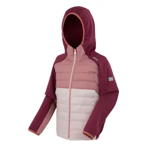 Casaco com capuz híbrido para criança Regatta Kielder IX image-1