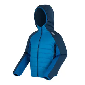 Casaco com capuz híbrido para criança Regatta Kielder IX image-1