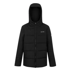 Plumífero con capucha infantil Regatta Halkner image-0