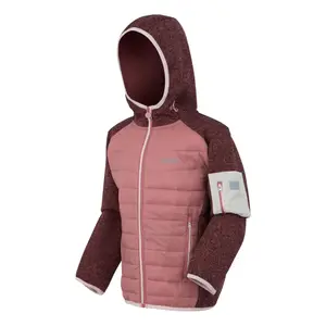 Children's Hybrid Hooded Jacket Regatta Newhill image-1