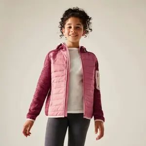 Children's Hybrid Hooded Jacket Regatta Newhill image-2