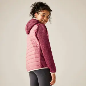 Children's Hybrid Hooded Jacket Regatta Newhill image-4