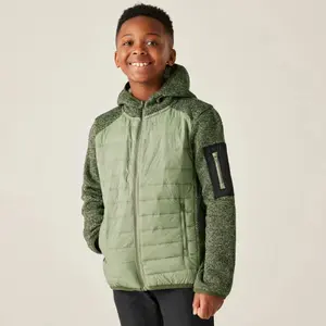 Children's Hybrid Hooded Jacket Regatta Newhill image-2