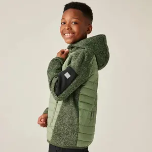 Children's Hybrid Hooded Jacket Regatta Newhill image-4