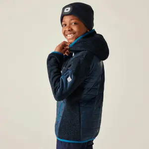 Children's Hybrid Hooded Jacket Regatta Newhill image-4