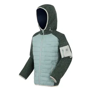 Children's Hybrid Hooded Jacket Regatta Newhill image-1