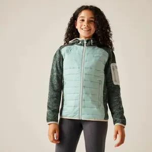 Children's Hybrid Hooded Jacket Regatta Newhill image-2