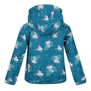 Baby waterproof hooded jacket Regatta Peppa Pig image-1