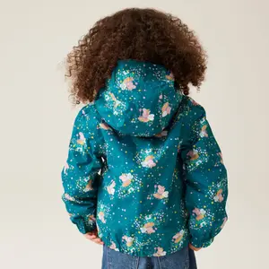 Baby waterproof hooded jacket Regatta Peppa Pig image-3
