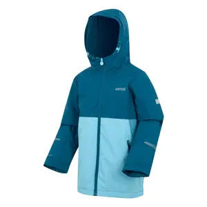 Regenjacke für Kinder Regatta Hillain image-1